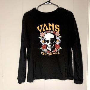 Women’s Vans Long Sleeve T-Shirt Size M
